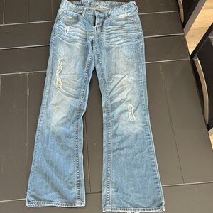 Guess Men's Blue Bootcut Jeans